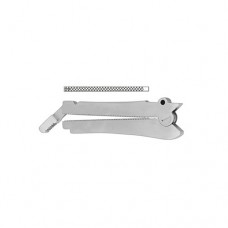 De Martel-Wolfson Intestinal Anastomosis Clamp Stainless Steel, Jaw Length 80 mm